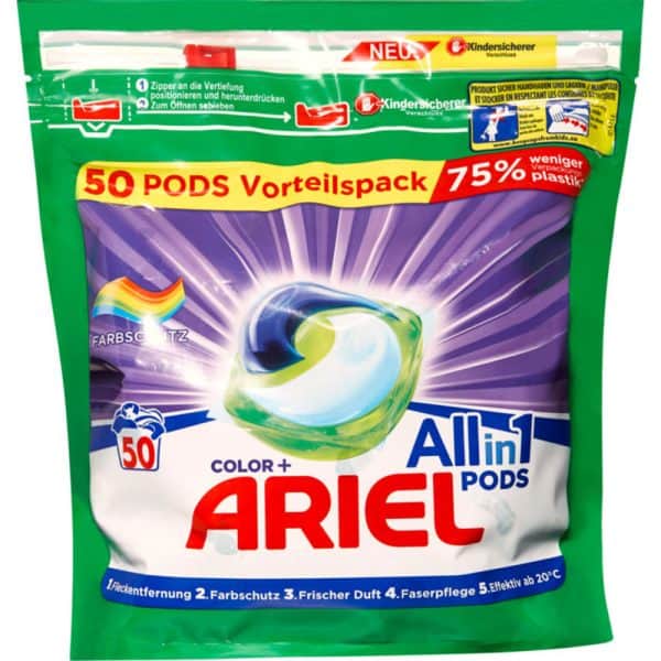 Túi Viên Giặt Ariel Color 8037 - 50 Viên 8 Túi Viên Giặt Ariel Color 8037 - 50 Viên