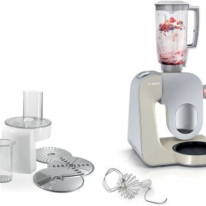 Máy Trộn Bột Đa Năng Bosch MUM58 11 Máy Trộn Bột Đa Năng Bosch MUM58L20 Màu Xám Bạc