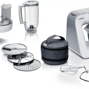 Máy Trộn Bột Đa Năng Bosch MUM58 3 Máy Trộn Bột Đa Năng Bosch MUM58234 Màu Trắng Bạc
