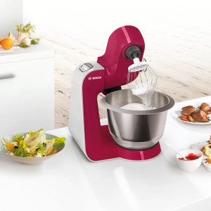 Máy Trộn Bột Đa Năng Bosch MUM58 23 Máy Trộn Bột Đa Năng Bosch MUM58420 Màu Đỏ Kim Cương Bạc