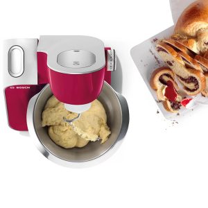 Máy Trộn Bột Đa Năng Bosch MUM58 24 Máy Trộn Bột Đa Năng Bosch MUM58420 Màu Đỏ Kim Cương Bạc