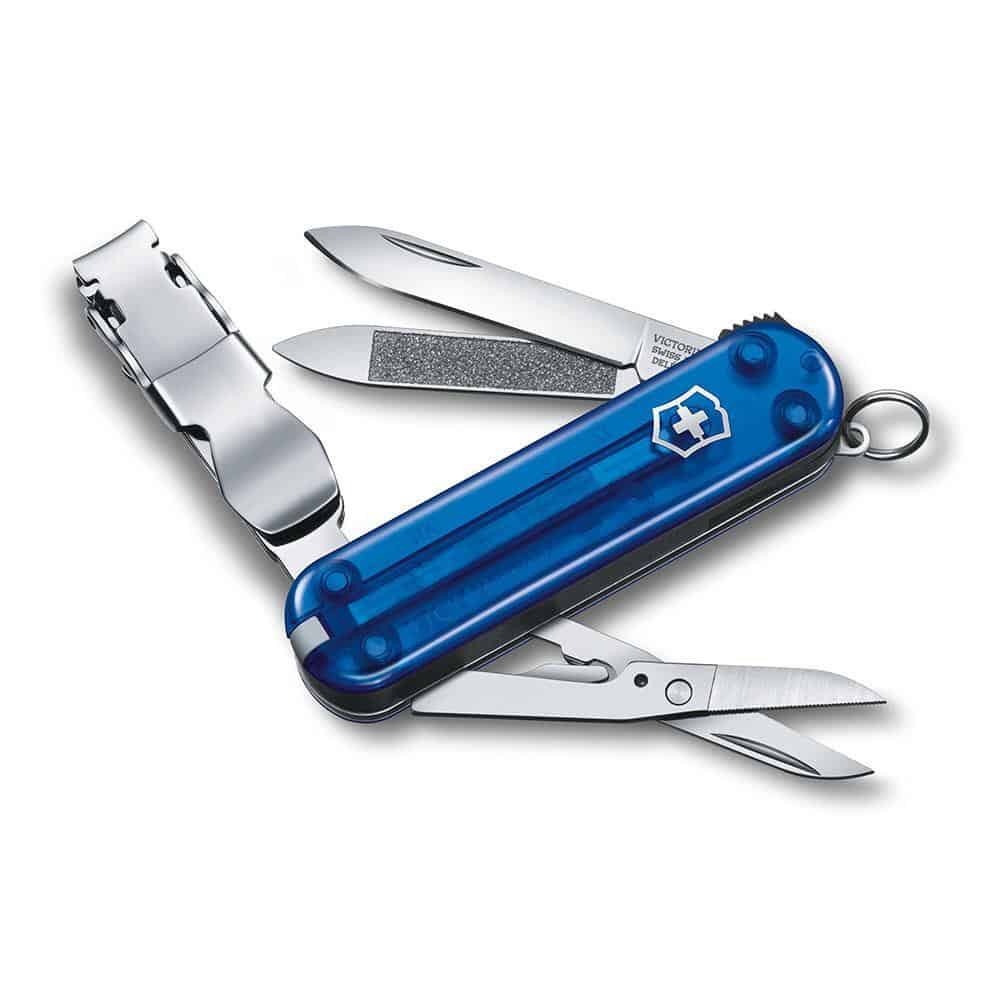 Dụng Cụ Đa Năng Victorinox Nail Clip 580 Blu Transp 0.6463.T2 Dụng Cụ Đa Năng Victorinox Nail Clip 580 Blu Transp 0.6463.T2