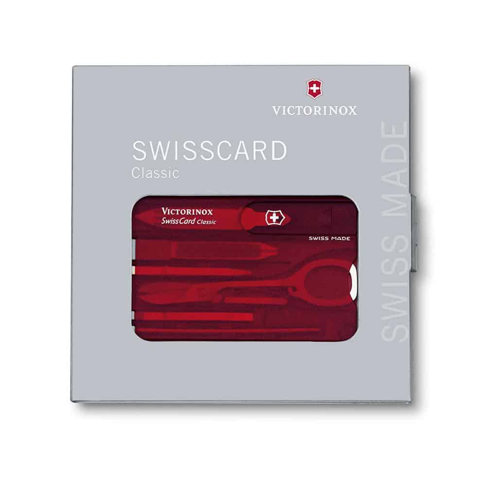 Dụng Cụ Đa Năng Victorinox Swisscard Ruby 0.7100.T Dụng Cụ Đa Năng Victorinox Swisscard Ruby 0.7100.T