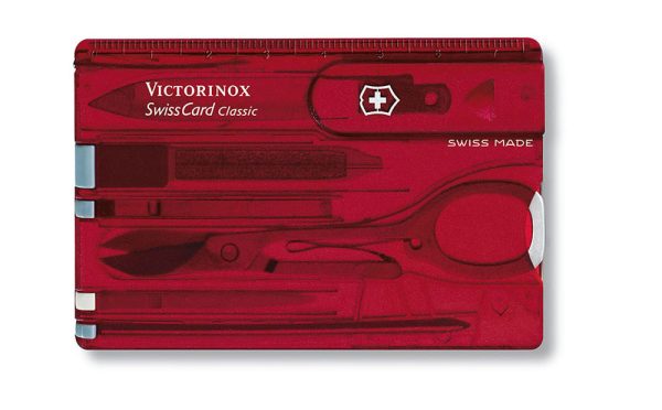 Dụng Cụ Đa Năng Victorinox Swisscard Ruby 0.7100.T 10 Dụng Cụ Đa Năng Victorinox Swisscard Ruby 0.7100.T