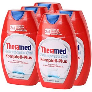Kem Đánh Răng Theramed 2-In-1 Komplett Plus Màu Đỏ 6 Kem Đánh Răng Theramed 2-IN-1 Komplett Plus Màu Đỏ