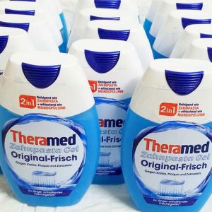 Kem Đánh Răng Theramed 2-In-1 Original Frisch Zahnpasta Gel 75ml Màu Xanh 4 Kem Đánh Răng Theramed 2-In-1 Original Frisch Zahnpasta Gel 75ml Màu Xanh