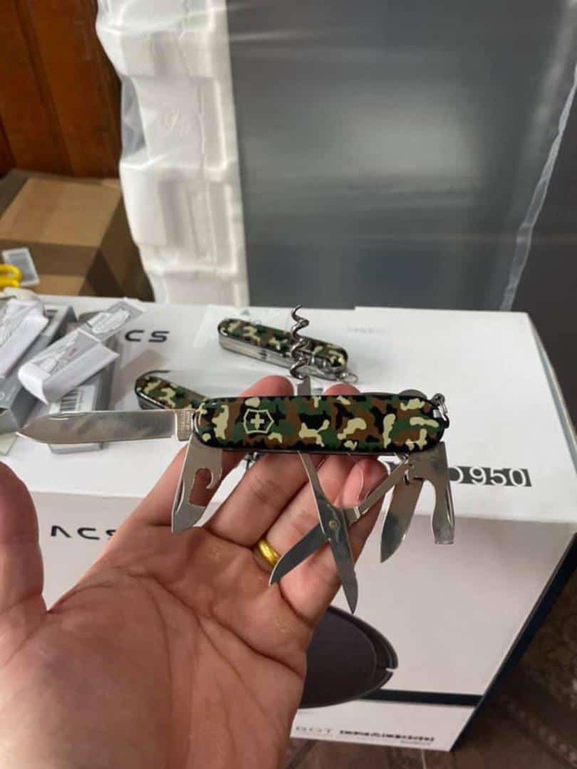 Dụng Cụ Đa Năng Victorinox Climber G/Mimetiche 1.3703.94 - Camouflage Dụng Cụ Đa Năng Victorinox Climber G/Mimetiche 1.3703.94 - Camouflage