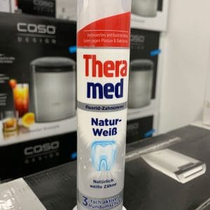 Kem Đánh Răng Theramed Natur WeiB 100ml - Màu Trắng 6 Kem Đánh Răng Theramed Natur WeiB 100ml - Màu Trắng