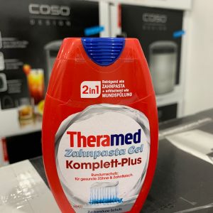 Kem Đánh Răng Theramed 2-In-1 Komplett Plus Màu Đỏ 4 Kem Đánh Răng Theramed 2-In-1 Komplett Plus Màu Đỏ