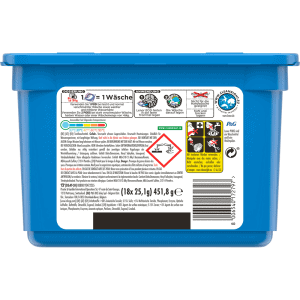 Viên Nước Giặt Quần Áo Màu Dm All-in-1 Color Waschmittel- 18 Viên