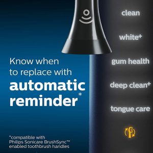 Bộ 4 Đầu Bàn Chải Điện Philips HX9054/33 Sonicare Premium Gum Care - Màu Đen 6 Bộ 4 Đầu Bàn Chải Điện Philips HX9054/33 Sonicare Premium Gum Care - Màu Đen