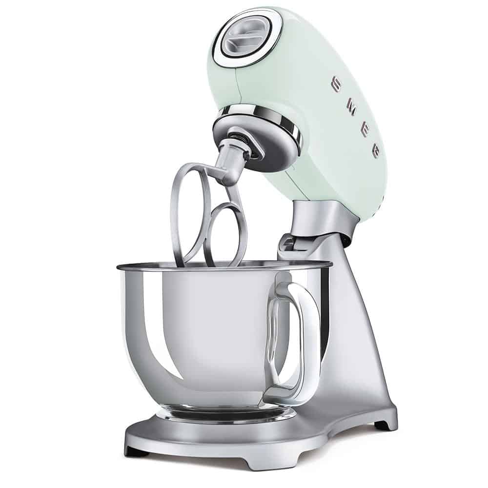 SMF02PGEU - 3 Máy Trộn Bột Smeg SMF02PGEU Pastel Green