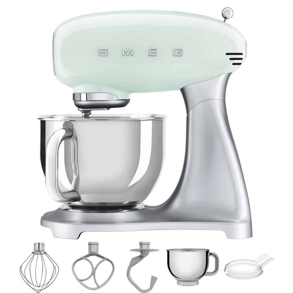 SMF02PGEU - 4 Máy Trộn Bột Smeg SMF02PGEU Pastel Green