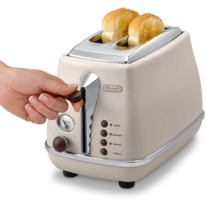 Máy Nướng Bánh Mì Delonghi Icona Vintage CTOV 2103.BG Màu Be 5 Máy Nướng Bánh Mỳ DeLonghi CTOV2103.BG
