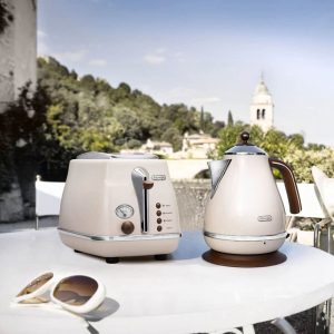 Máy Nướng Bánh Mì Delonghi Icona Vintage CTOV 2103.BG Màu Be 6 Máy Nướng Bánh Mỳ DeLonghi CTOV2103.BG