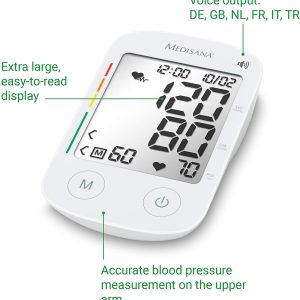 Máy Đo Huyết Áp Medisana BU535 7 Máy Đo Huyết Áp Medisana BU535