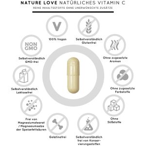Viên Nang Nature Love Vitamin C Aus Bio Acerola 180 Viên 3 Viên Nang Nature Love Vitamin C Aus Bio Acerola 180 Viên
