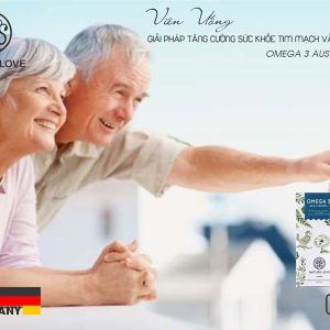 Dầu Cá Nature Love Omega 3 Aus Fischol 40225 120V 5 Viên Uống Dầu Cá Nature Love Omega 3 Aus Fischol 120 Viên