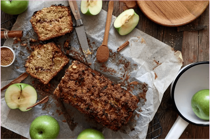 Công Thức Làm Bánh Mì Trái Cây Từ Chiếc Máy Làm Bánh Mì Của Bạn 2 Công thức làm bánh mì táo với máy làm bánh mì