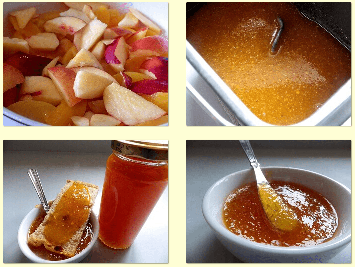 Cách Làm Mứt Và Thạch Với Máy Làm Bánh Mì Của Bạn 5 Làm mứt đào với máy làm bánh mì