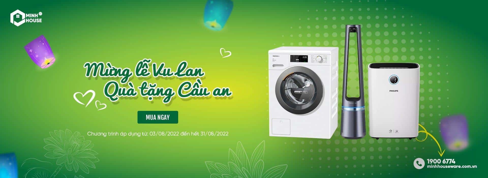 Chương trình khuyến mãi MỪNG LỄ VU LAN - QUÀ TẶNG CẦU AN 1 Banner