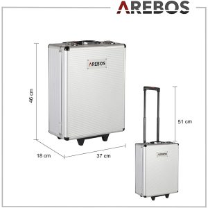 Bộ Dụng Cụ Đa năng Arebos 1200 Mảnh - Dạng Vali kéo 8 Bộ Dụng Cụ Đa năng Arebos 1200 Mảnh
