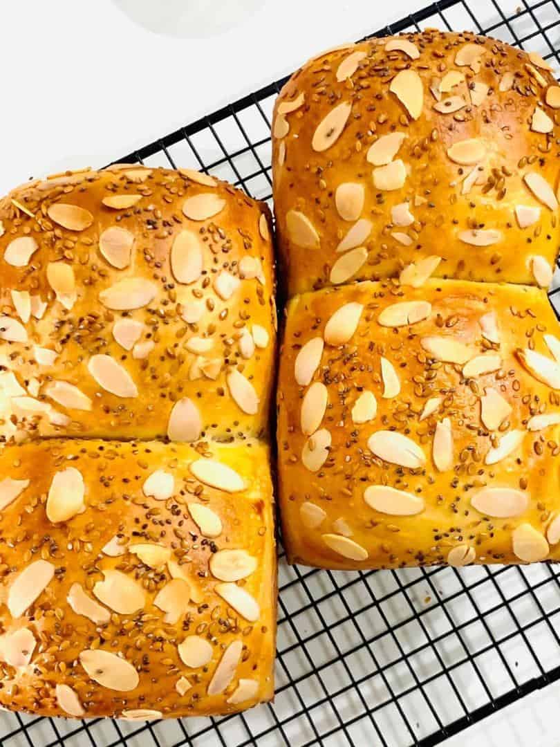 12 Công Thức Làm Bánh Mì Với Máy Làm Bánh Mì Unold 12 Bánh mì sandwich Hokkaido bằng máy làm bánh mì