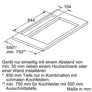 Máy Hút Mùi Bosch DDD97BM69 Serie 8 Âm Bàn 15 Máy Hút Mùi Bosch DDD97BM69 Serie 8 Âm Bàn