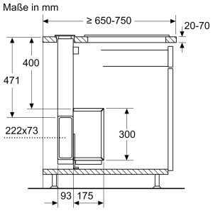 Máy Hút Mùi Bosch DDD97BM69 Serie 8 Âm Bàn 9 Máy Hút Mùi Bosch DDD97BM69 Serie 8 Âm Bàn