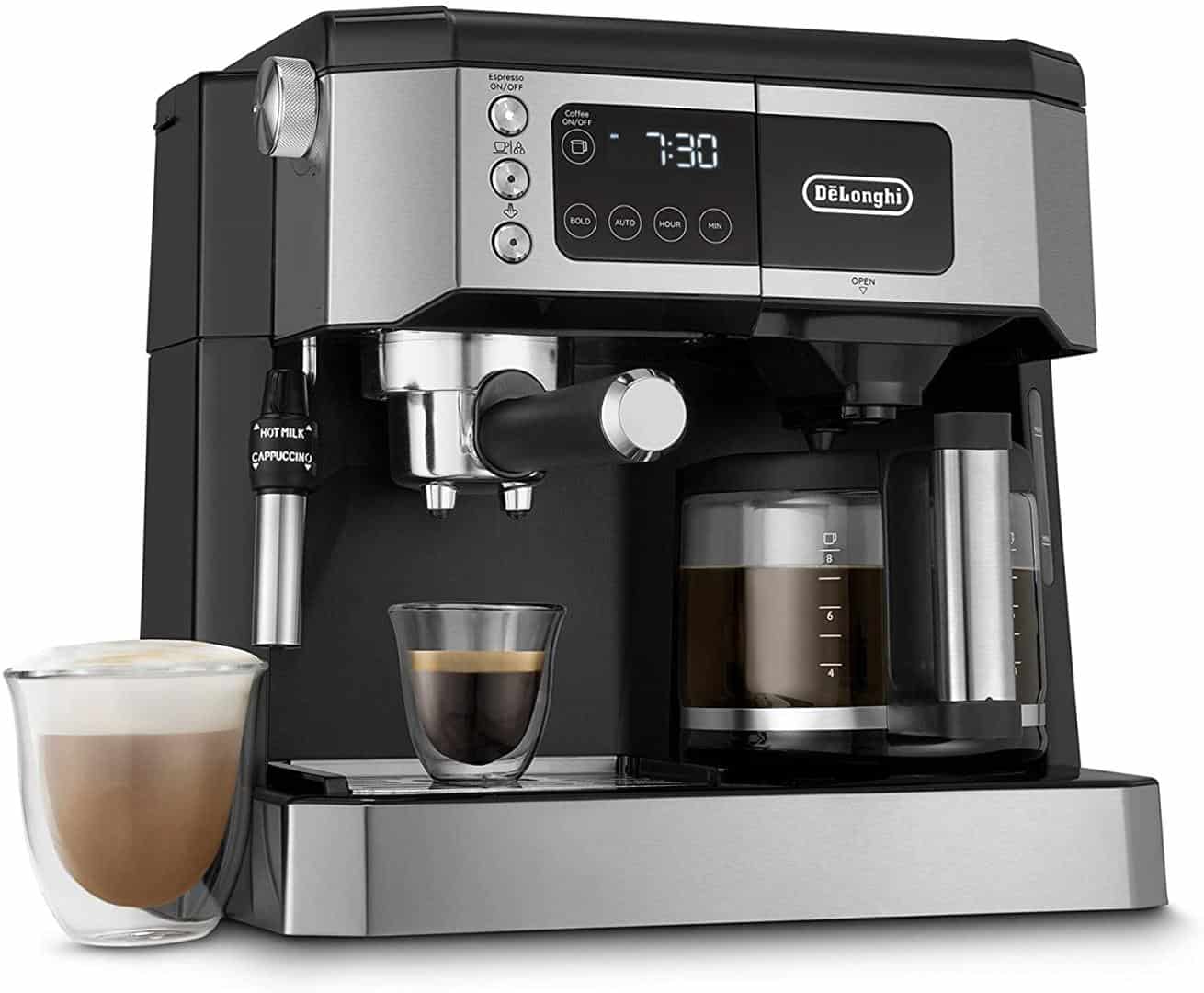 Top 6 Máy Pha Cà Phê Và Espresso Tích Hợp Tốt Nhất 2 Máy pha cà phê tích hợp De'Longhi
