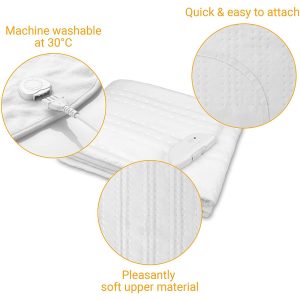 Chăn Sưởi Điện Medisana HU 674 Size 150x80cm 4 Chăn Sưởi Điện Medisana HU 674 Size 150x80cm