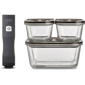 Bộ Hộp Đựng Thực Phẩm Và Máy Hút Chân Không Caso 1169