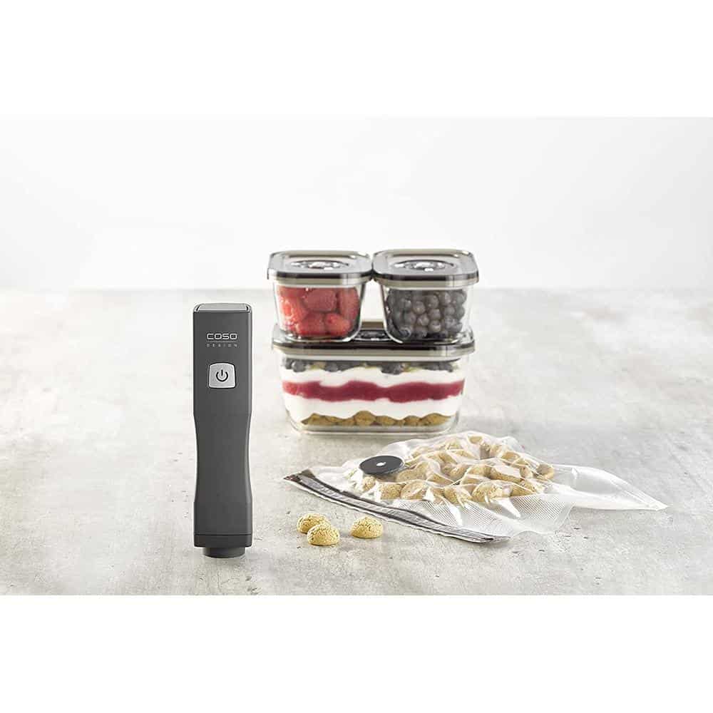 Bộ Hộp Đựng Thực Phẩm Và Máy Hút Chân Không Caso 1169 Bộ Hộp Đựng Thực Phẩm Và Máy Hút Chân Không Caso 1169