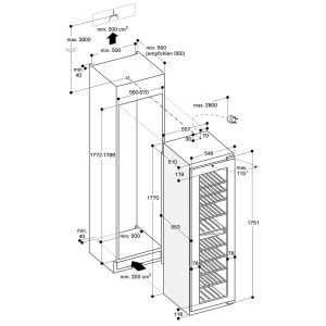 Tủ Bảo Quản Rượu Gaggenau RW282262 - 80 Chai 7 Tủ Bảo Quản Rượu Gaggenau RW282262