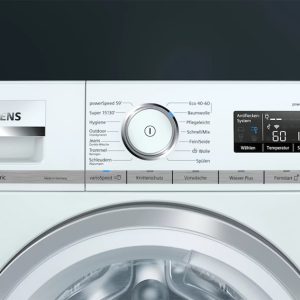 Máy Giặt Cửa Trước Siemens WM14VM93 iQ700 9 Kg 5 Màn hình LED directTouch dễ đọc kết hợp với điều hướng menu thoải mái và trực quan