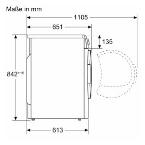 Máy Sấy Quần Áo Siemens WT47XE40 iQ800 9 Kg 10 May Say Quan Ao Siemens iQ800 WT47XE40 9 Kg 8