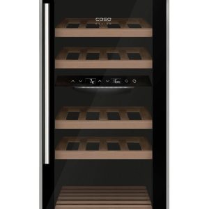 Tủ bảo quản rượu vang CASO WineComfort 24 Chai Màu Đen