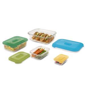 Bộ Hộp Đựng Thực Phẩm Joseph Joseph 81060 Nest Glass Food Storage 4 Món 7 Bộ Hộp Đựng Thực Phẩm Joseph Joseph 81060 Nest Glass Food Storage 4 Món