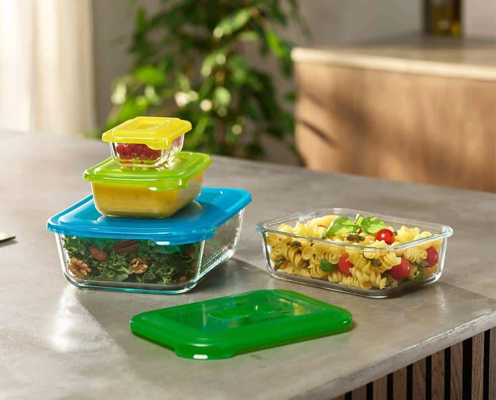 Bộ Hộp Đựng Thực Phẩm Joseph Joseph 81060 Nest Glass Food Storage 4 Món Bộ Hộp Đựng Thực Phẩm Joseph Joseph 81060 Nest Glass Food Storage 4 Món