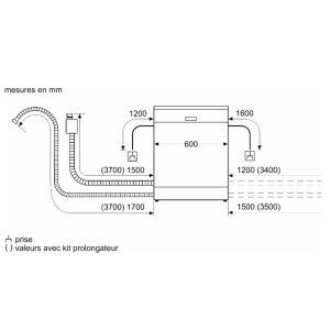 Máy Rửa Bát Độc Lập Bosch SGS4HTW47E Serie 4 7 Máy Rửa Bát Độc Lập Bosch SGS4HTW47E
