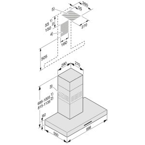 Máy Hút Mùi Miele DA 4298 W Puristic Plus 6 Máy Hút Mùi Miele DA 4298 W Puristic Plus