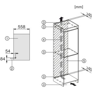 Tủ Lạnh Âm Tủ Miele K 7104 E - 124L 8 Tủ Lạnh Âm Tủ Miele K 7104 E