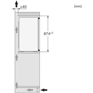 Tủ Lạnh Âm Tủ Miele K 7104 E - 124L 9 Tủ Lạnh Âm Tủ Miele K 7104 E