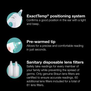 Nhiệt Kế Đo Tai Braun IRT 6020 7 Nhiệt Kế Đo Tai Braun IRT 6020