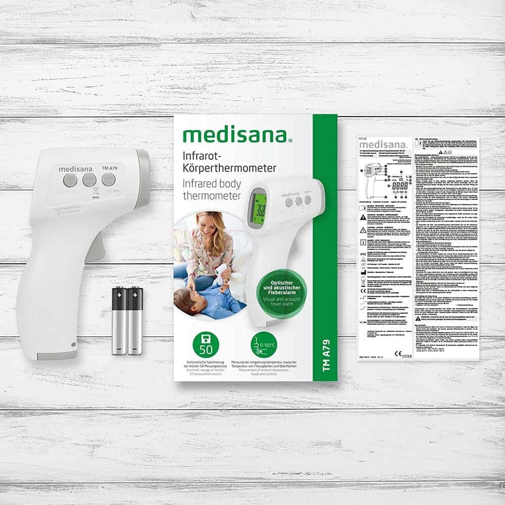 Nhiệt Kế Hồng Ngoại Medisana TM A79 Nhiệt Kế Hồng Ngoại Medisana TM A79