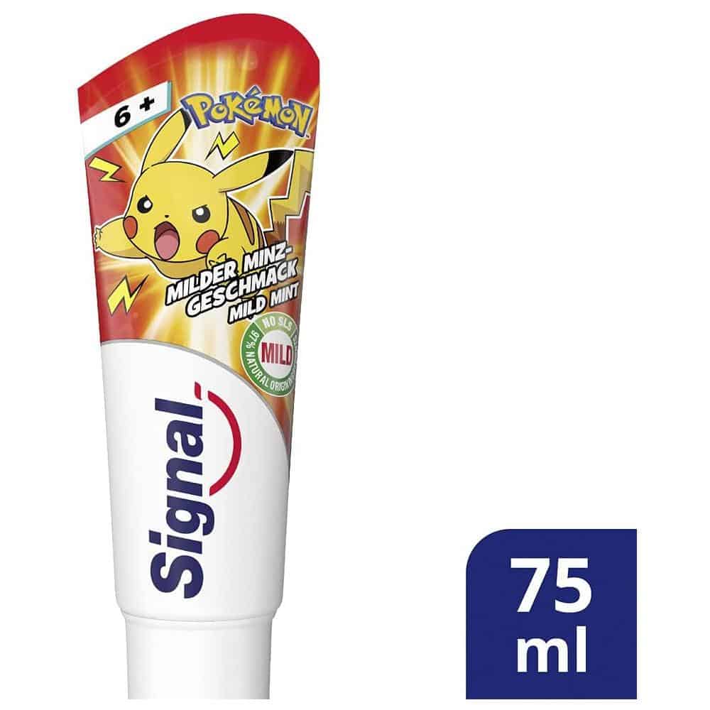 Kem Đánh Răng Signal Milder Minz Geschmac Pokémon 6+ Kem Đánh Răng Signal Milder Minz Geschmac Pokémon 6+