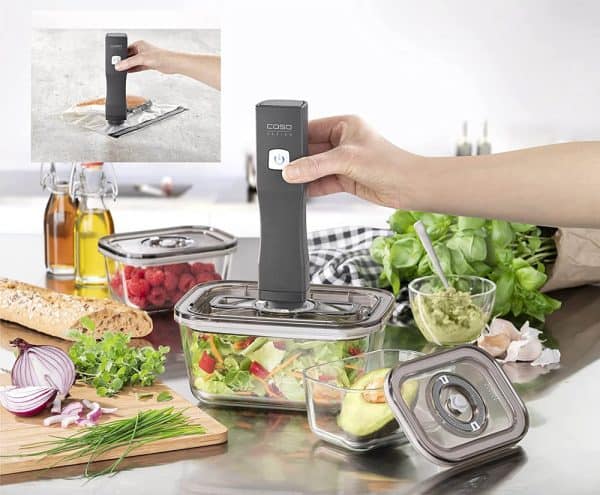 Máy Hút Chân Không Cầm Tay Caso Vacu OneTouch 1301 11 Máy Hút Chân Không Cầm Tay Caso Vacu OneTouch 1301