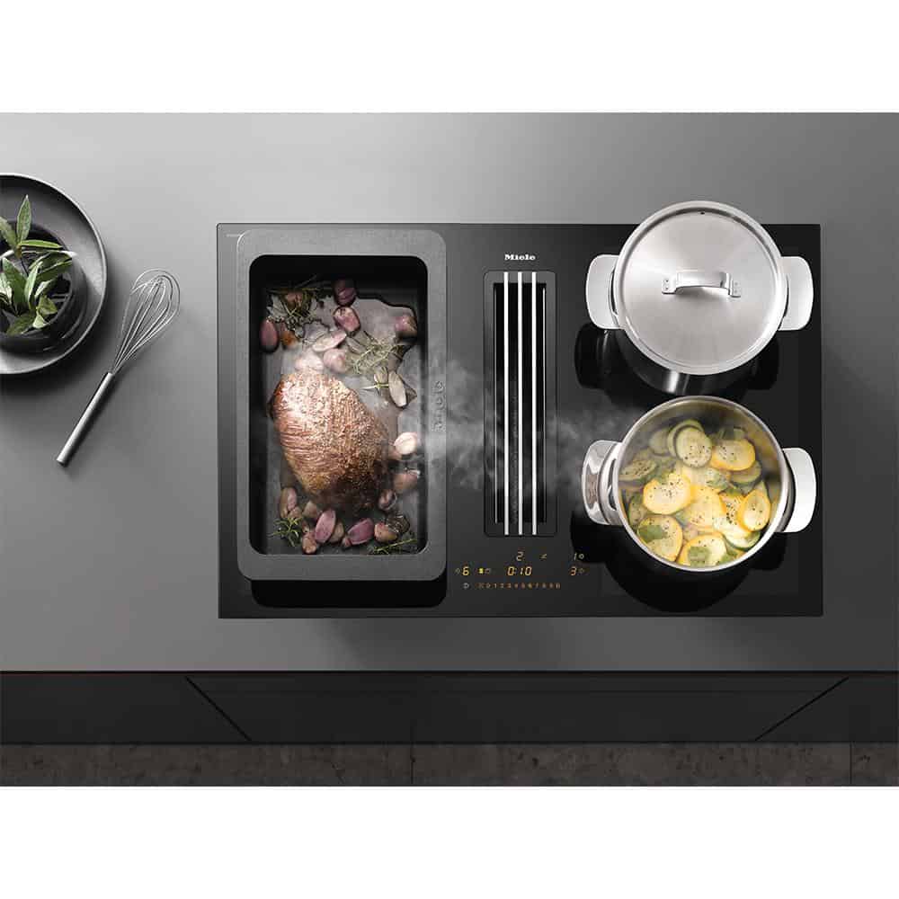 Miele KMDA 7476 FL-2 Bếp Từ Kết Hợp Hút Mùi Miele KMDA 7476 FL