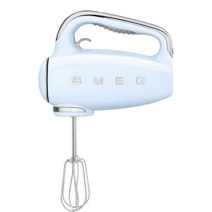 Máy Đánh Trứng Trộn Bột Cầm Tay Smeg HMF01PBEU Pastel Blue