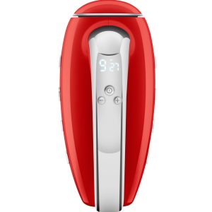 Máy Đánh Trứng Trộn Bột Cầm Tay Smeg HMF01RDEU Red 4 Máy Đánh Trứng Trộn Bột Cầm Tay Smeg HMF01RDEU Red